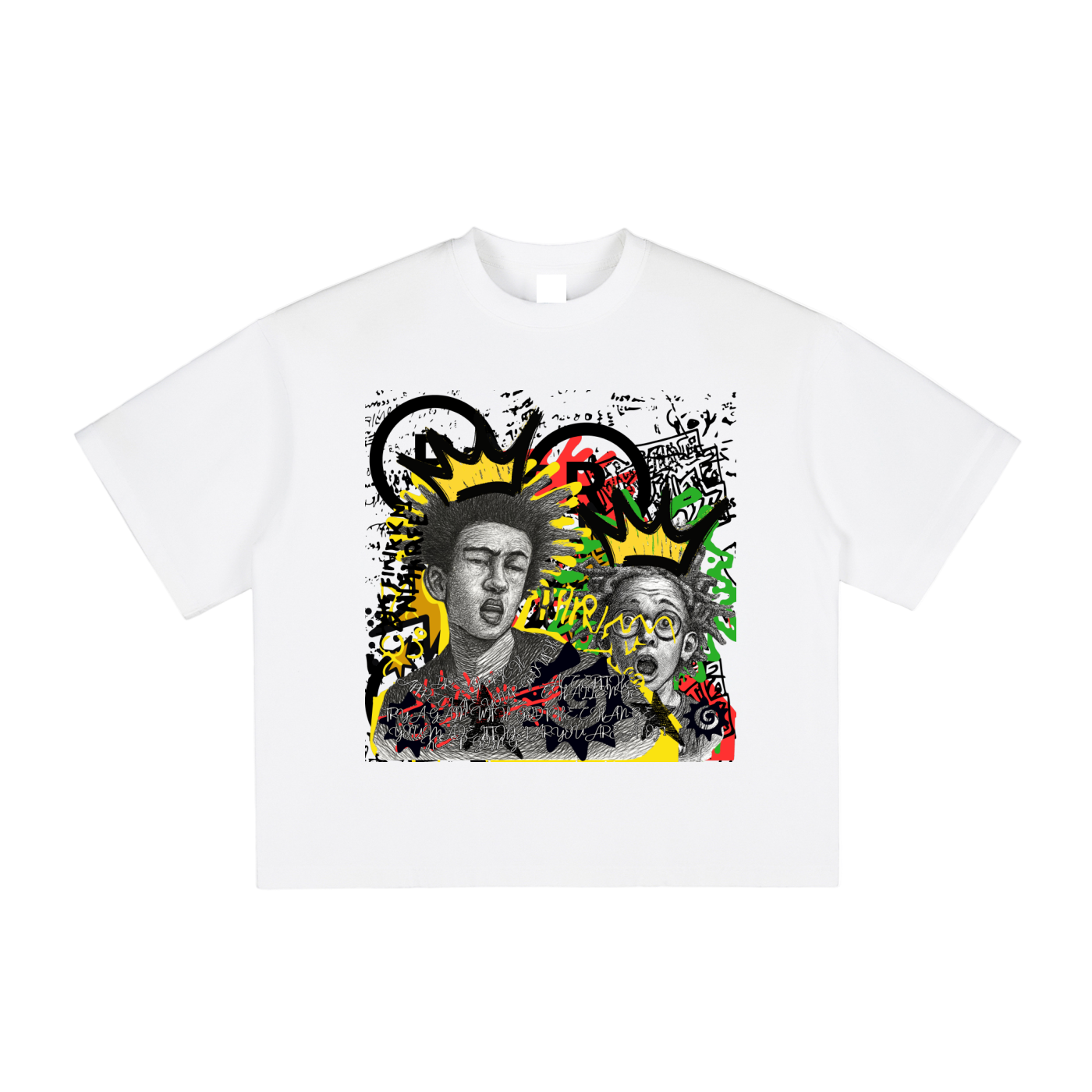 Royal Balance Apparel Shock Culture Vintage Washed Boxy T-Shirt