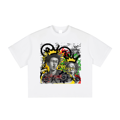 Royal Balance Apparel Shock Culture Vintage Washed Boxy T-Shirt