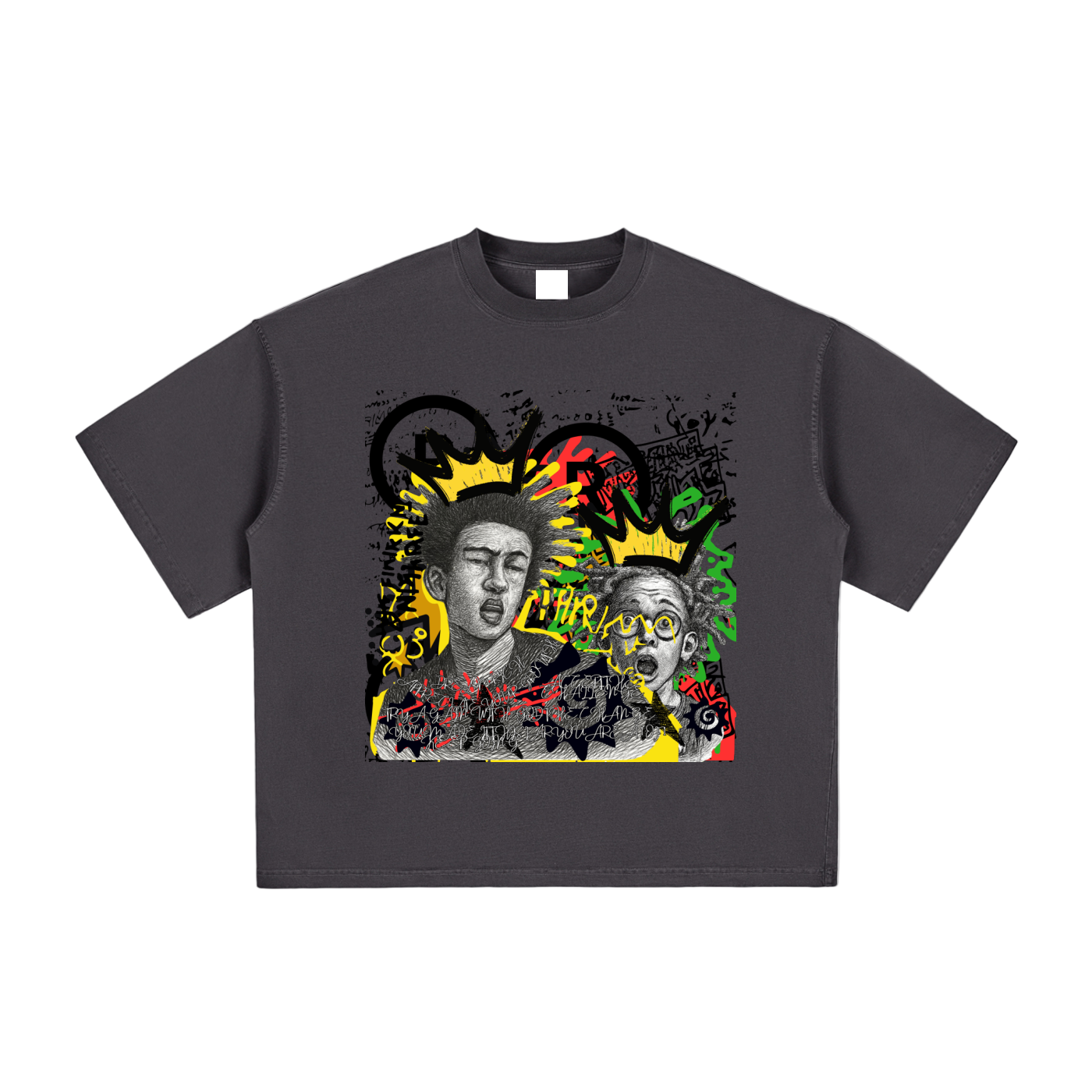 Royal Balance Apparel Shock Culture Vintage Washed Boxy T-Shirt