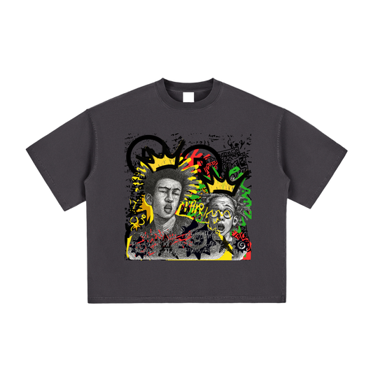 Royal Balance Apparel Shock Culture Vintage Washed Boxy T-Shirt