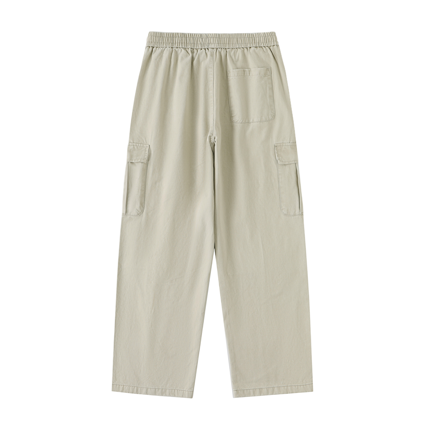 Royal Balance Apparel Drawstring Waist Straight-Leg Cargo Pants