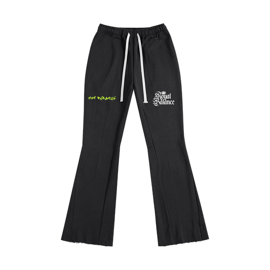 Royal Balance Apparel Off-Purpose Flared Sweatpants