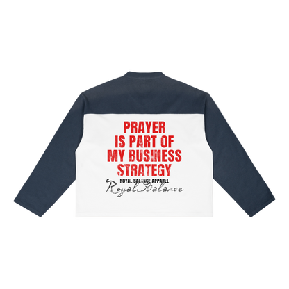 Royal Balance Apparel Prayer Sun Fade Color-Block T-Shirt