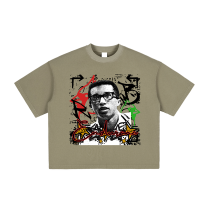 Royal Balance Apparel Arthur Ashe Champion Vintage Washed Boxy T-Shirt