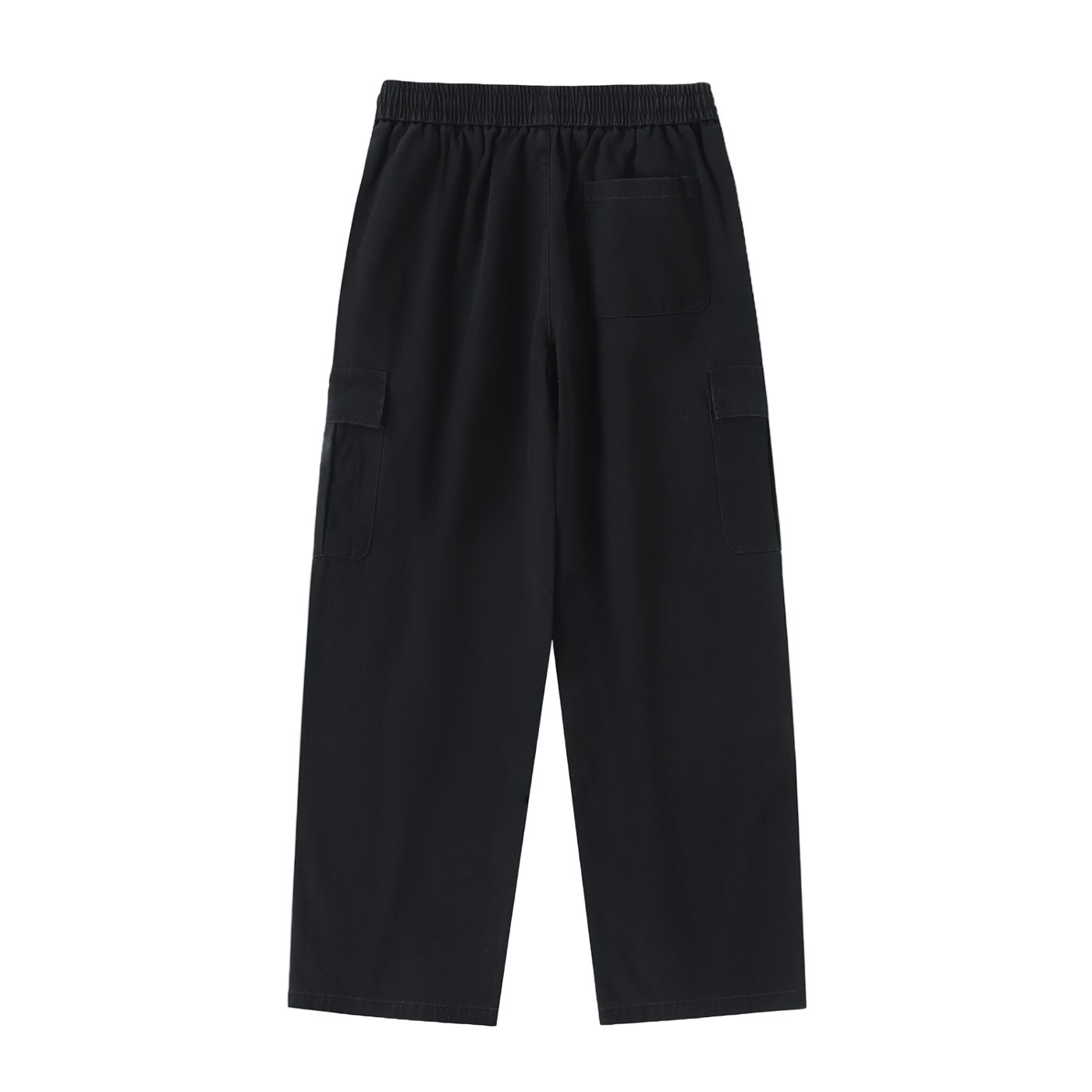 Royal Balance Apparel Drawstring Waist Straight-Leg Cargo Pants