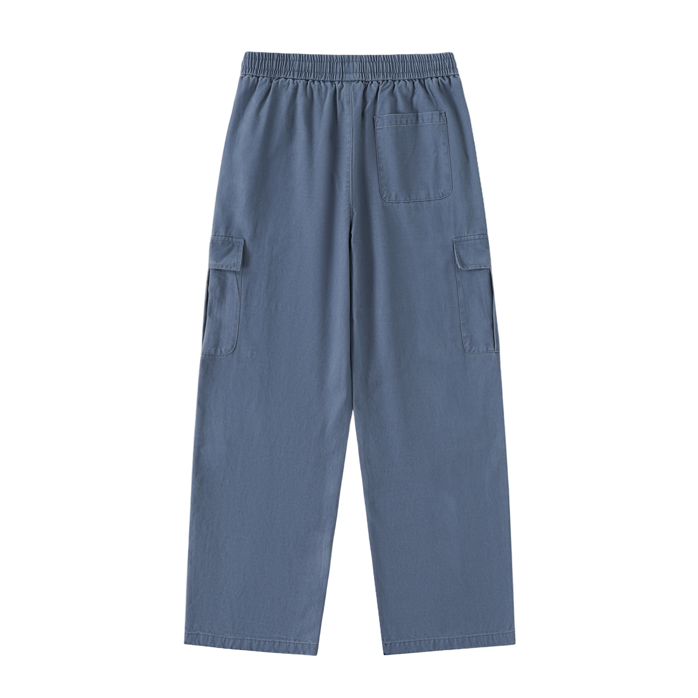 Royal Balance Apparel Drawstring Waist Straight-Leg Cargo Pants