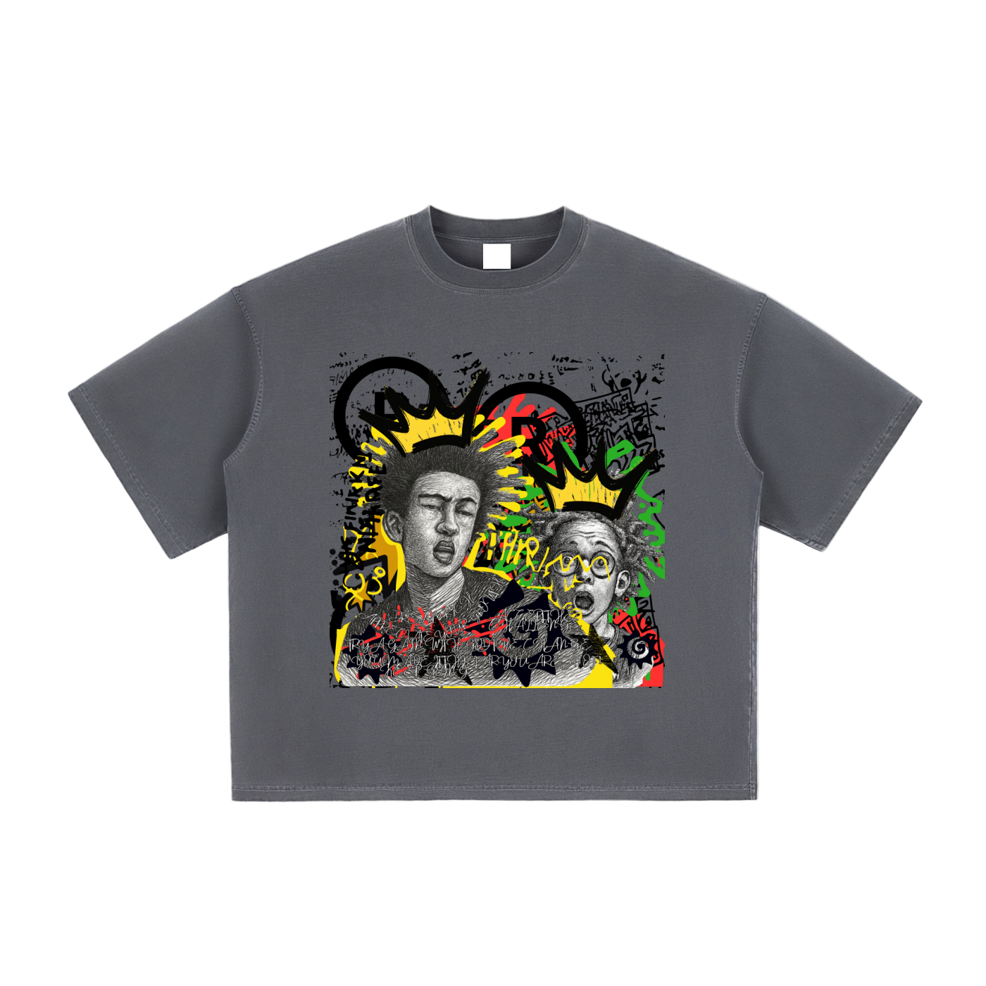 Royal Balance Apparel Shock Culture Vintage Washed Boxy T-Shirt