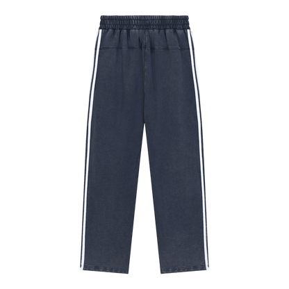 Royal Balance Apparel Off-Purpose Snow Washed Contrast Tape Sweatpants
