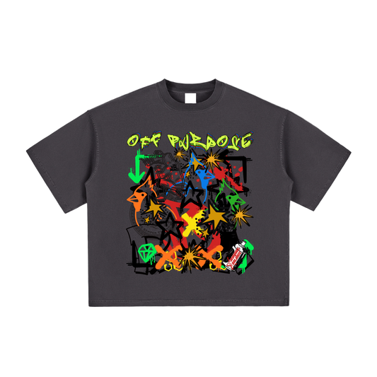 Royal Balance Apparel Off-Purpose Vintage Washed Boxy T-Shirt