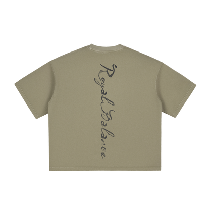 Royal Balance Apparel Shock Culture Vintage Washed Boxy T-Shirt