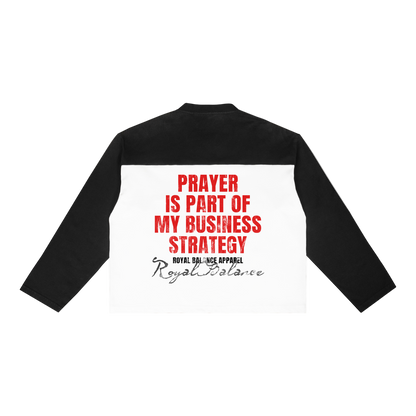 Royal Balance Apparel Prayer Sun Fade Color-Block T-Shirt